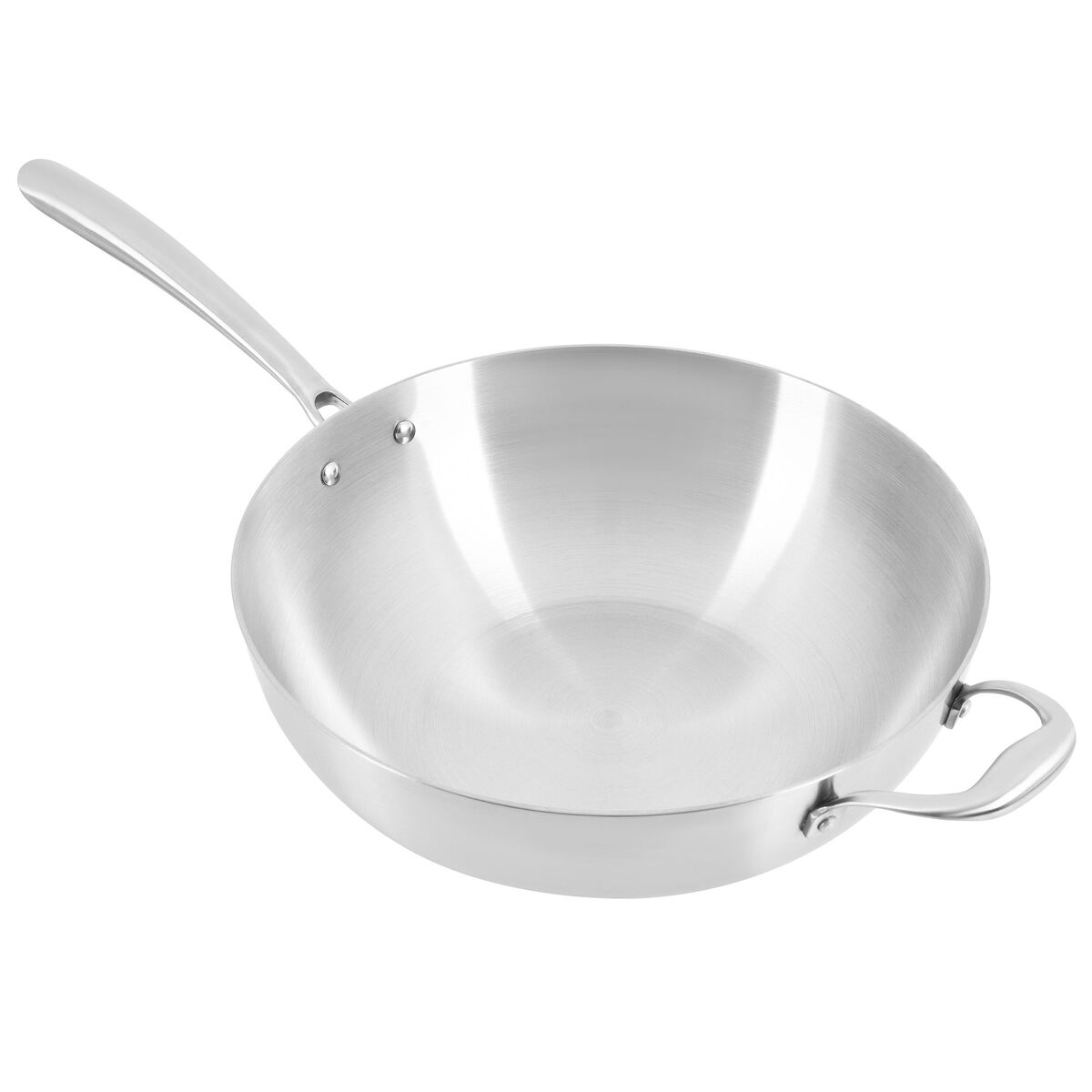 Essentials Sizzle Wok 30 cm, rustfrit stål