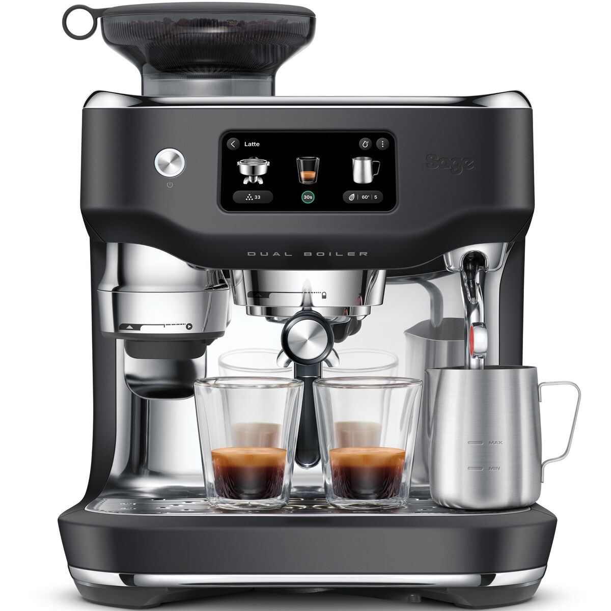 SES995BTR Oracle Dual Espressokeitin, musta
