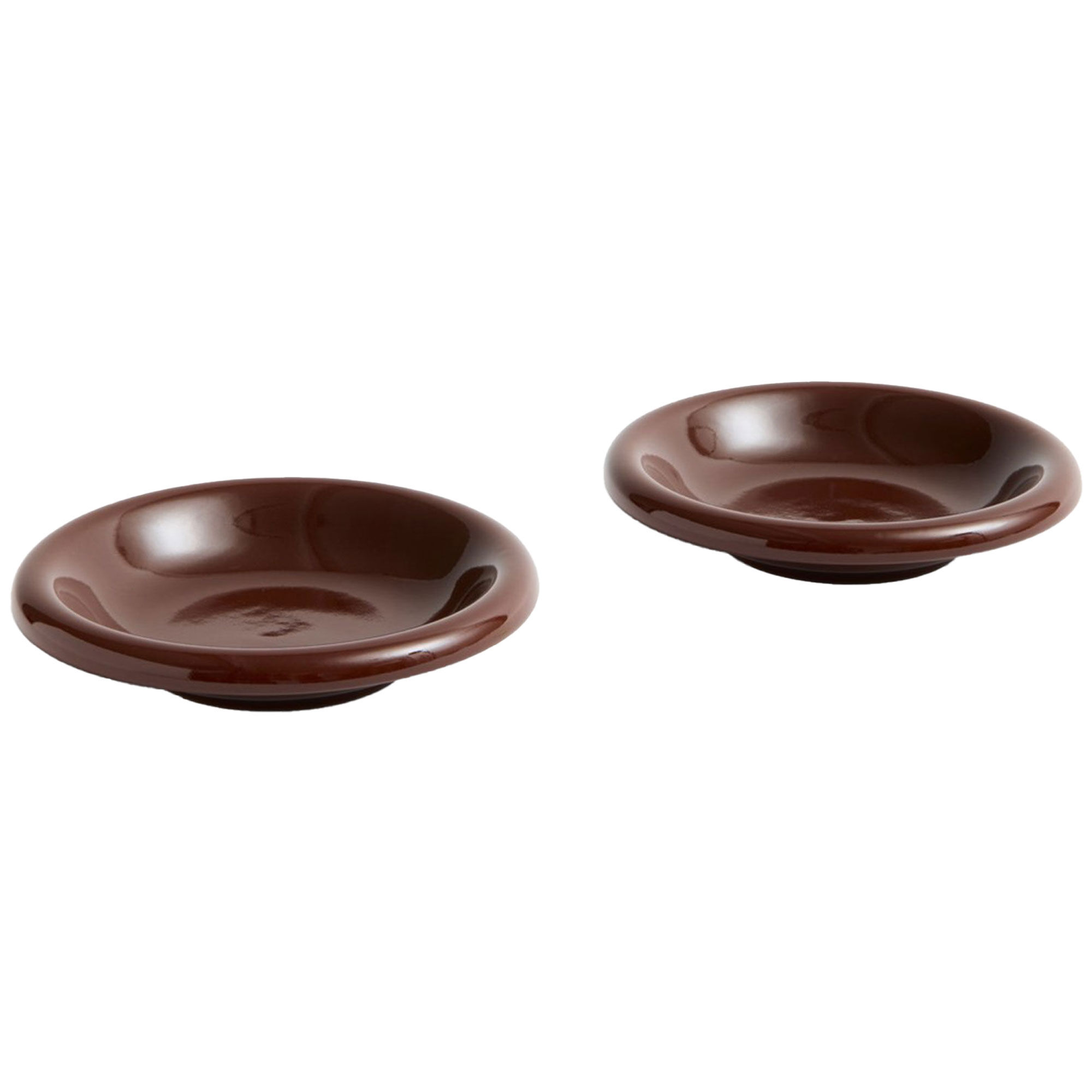 Hay Barro skål, vinrød, 2 stk.