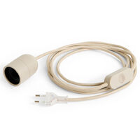 Common pöytävalaisimen johtosetti 240 cm, betoninharmaa