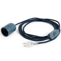 Common pöytävalaisimen johtosetti, 240 cm, antrasiitinsininen