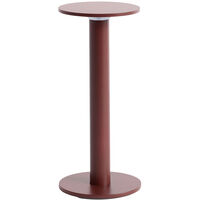 Host portabel bordslampa 22 cm, järnröd