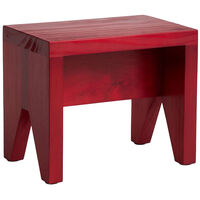 Manolito skammel short, rød