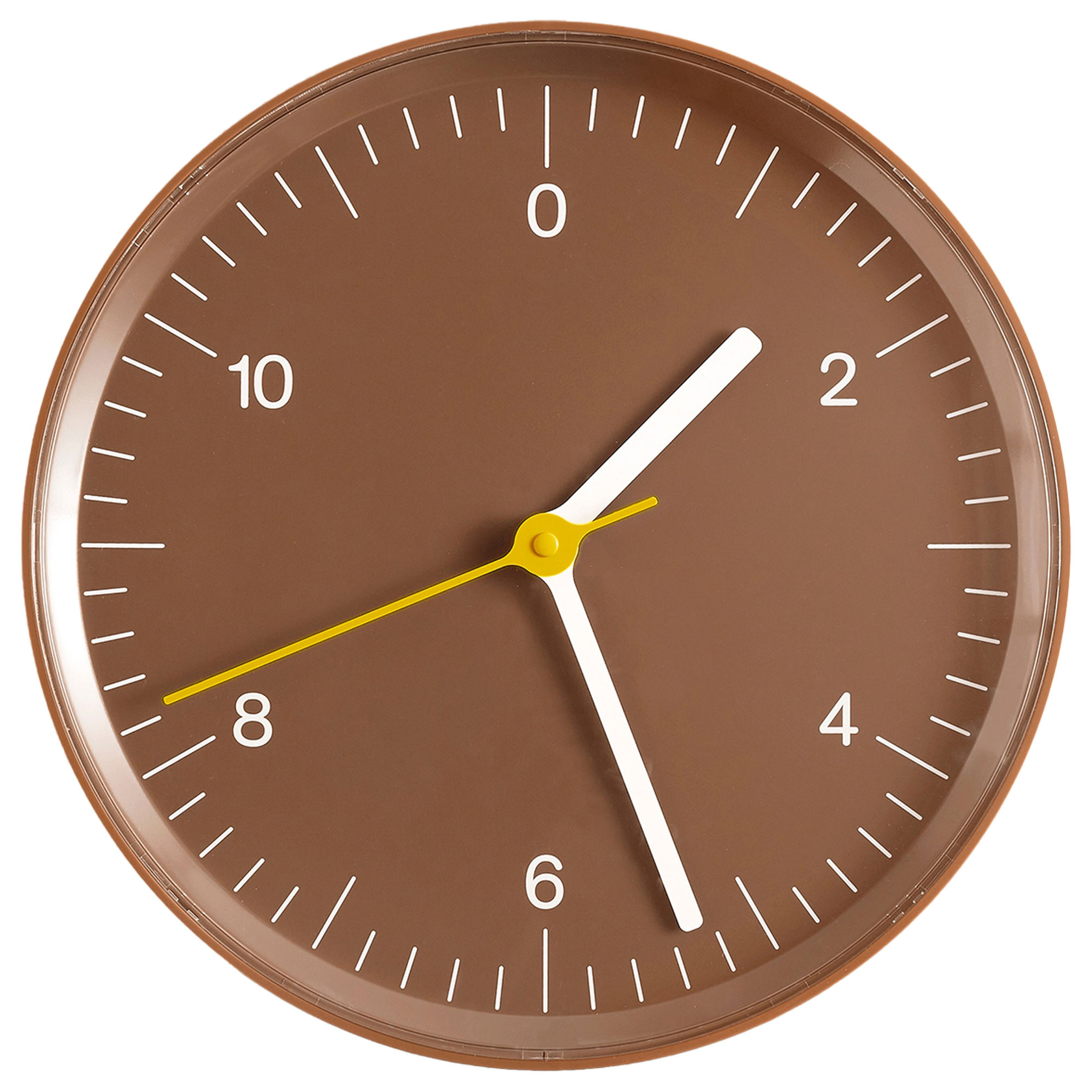 Wall Clock väggklocka, brun