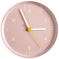 Wall Clock väggklocka, rosa