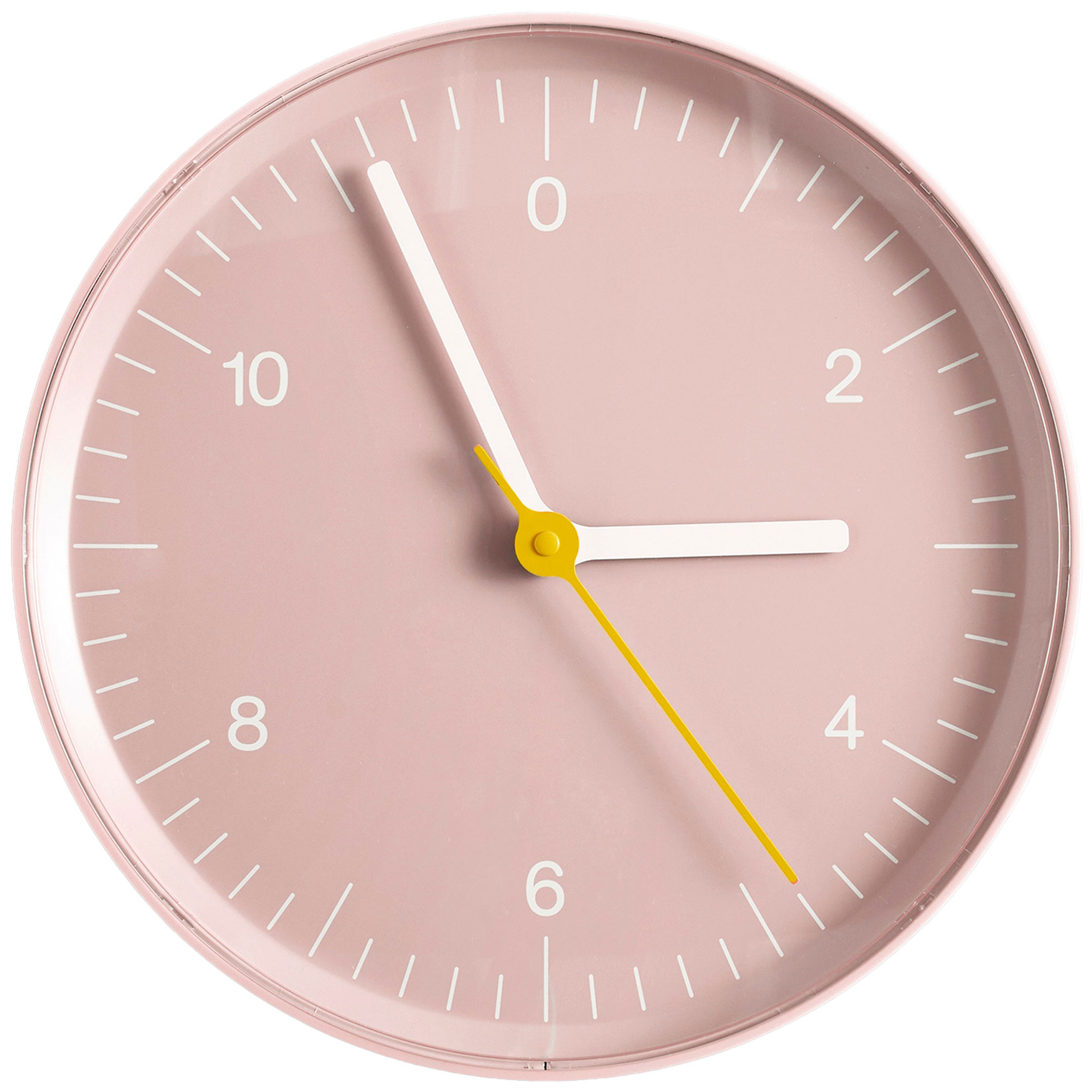 Wall Clock väggklocka, rosa