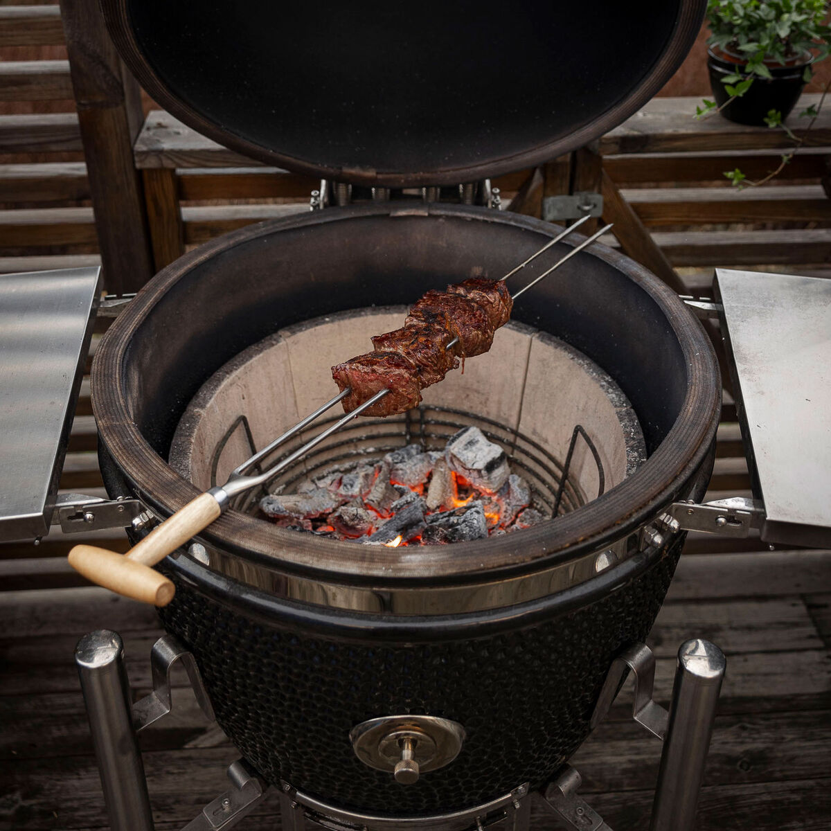 Lange grillspyd 67 cm