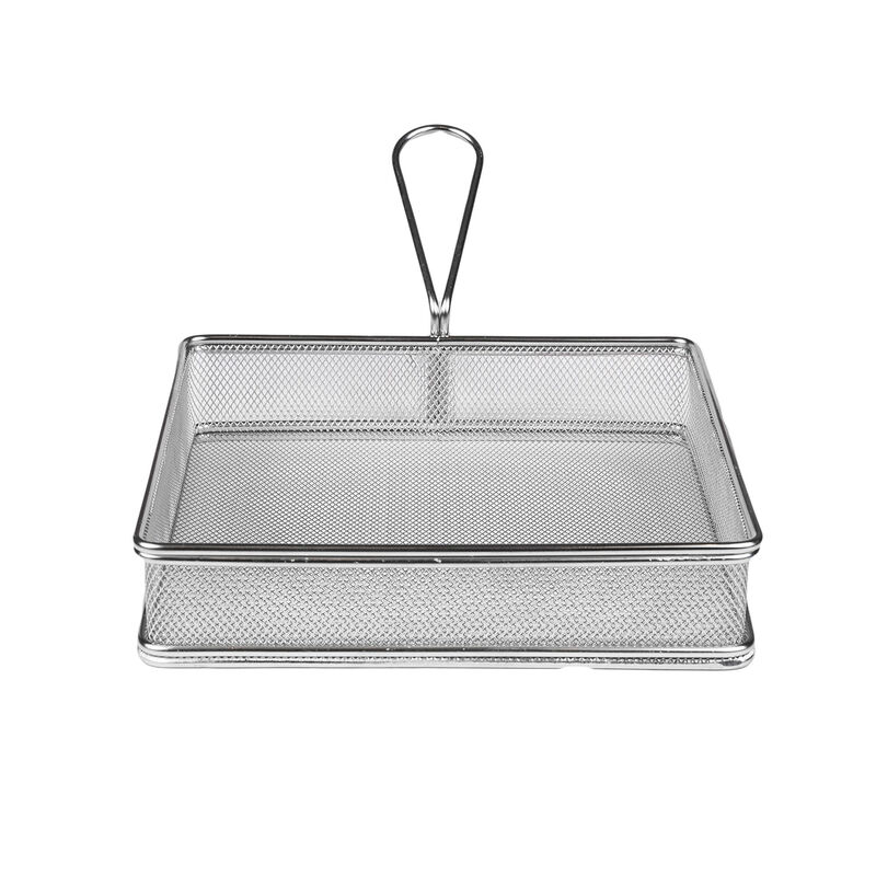 Grillkori 20 × 20 cm, ruostumaton teräs