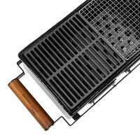 Hibachi gjutjärnsgaller