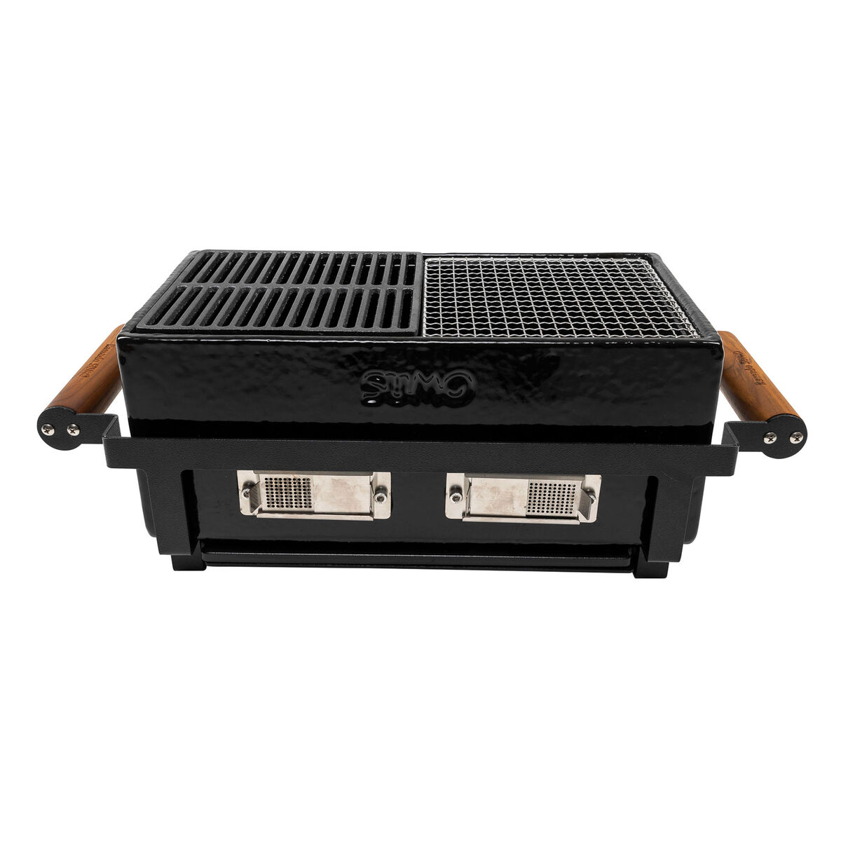 Hibachi gjutjärnsgaller