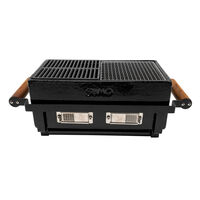 Hibachi gjutjärnsgaller