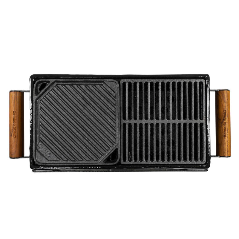 Dubbelsidig gjutjärnsplatta