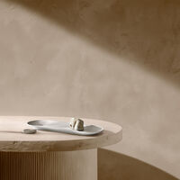 Tura ovalt serveringsfat 48×20 cm, vit