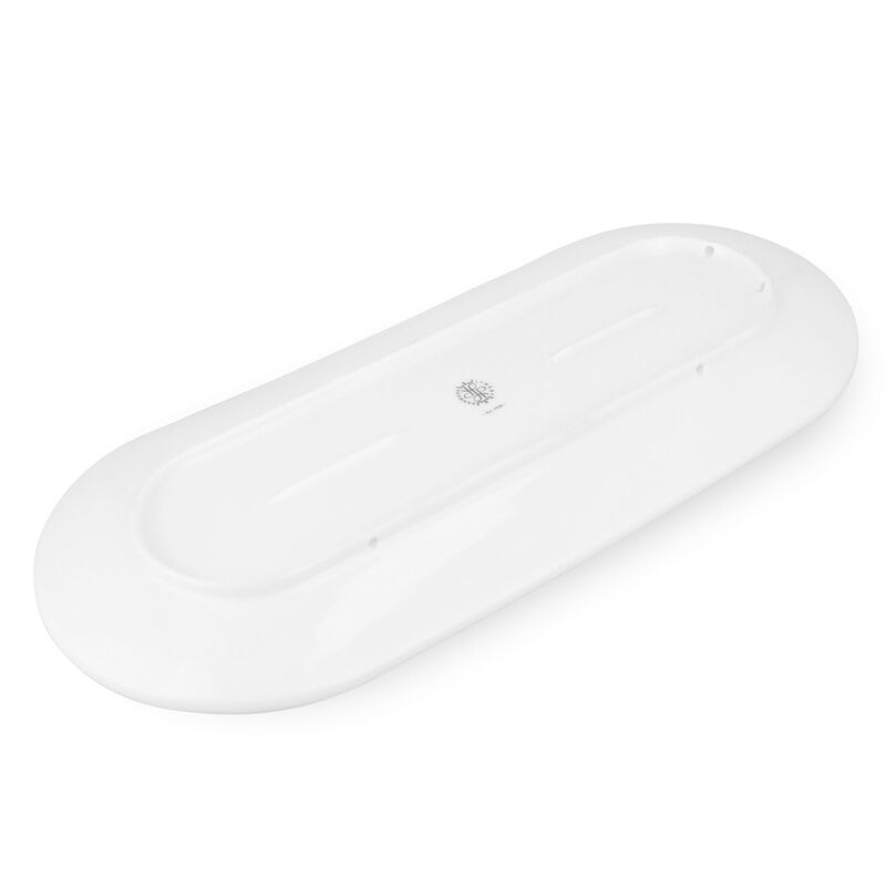 Tura serveringsfat 34 × 14,5 cm, vit