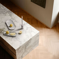 Tura serveringsfat 34 × 14,5 cm, vit