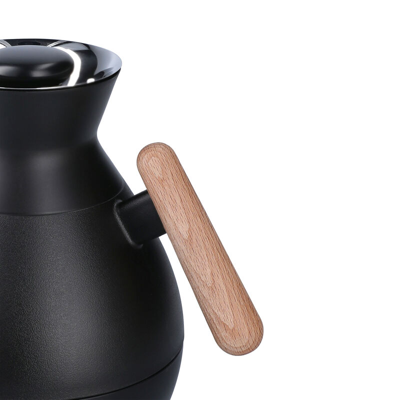 Stay Warm termokanne rund 1 liter, svart