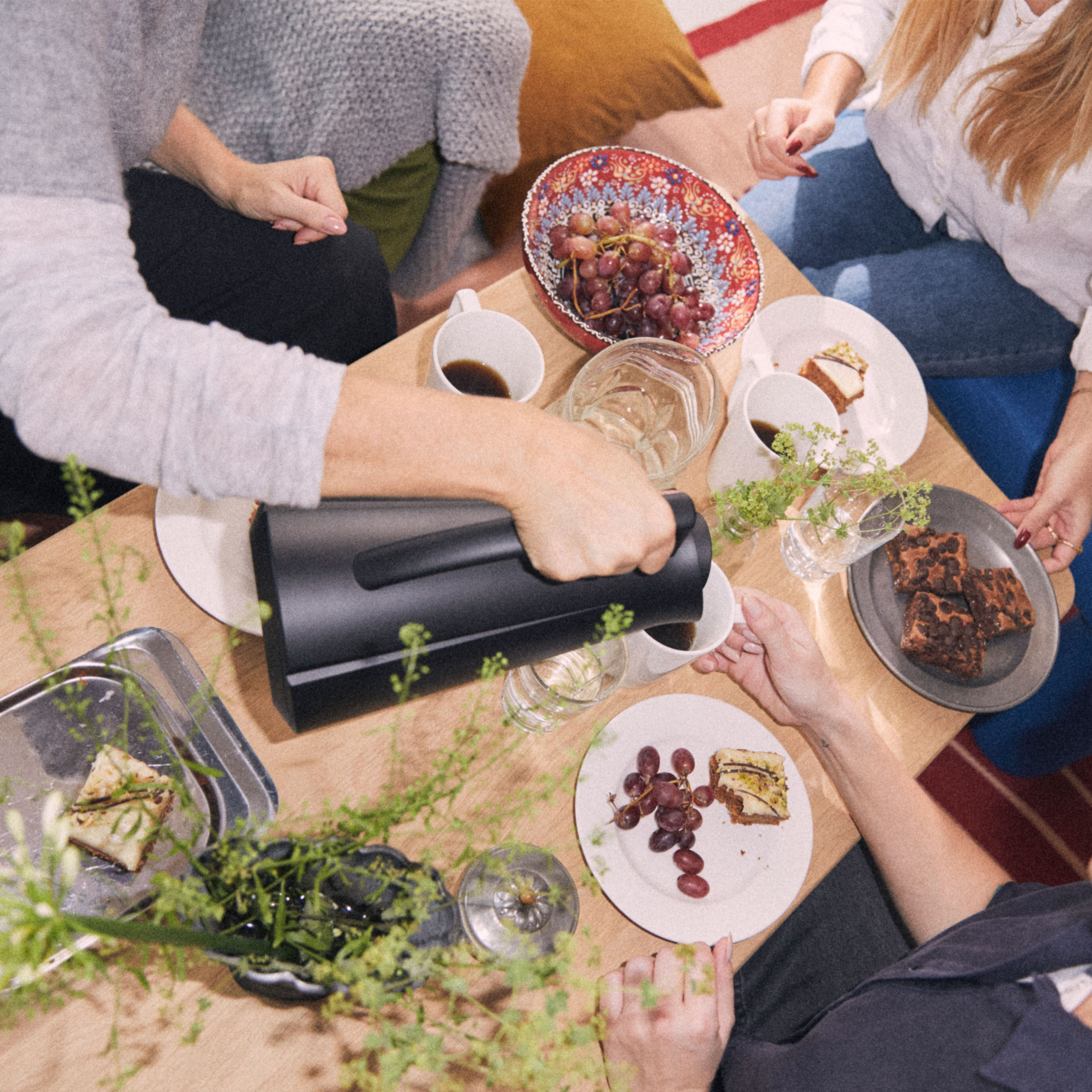 Daybreak termokanne høy 1 liter, svart