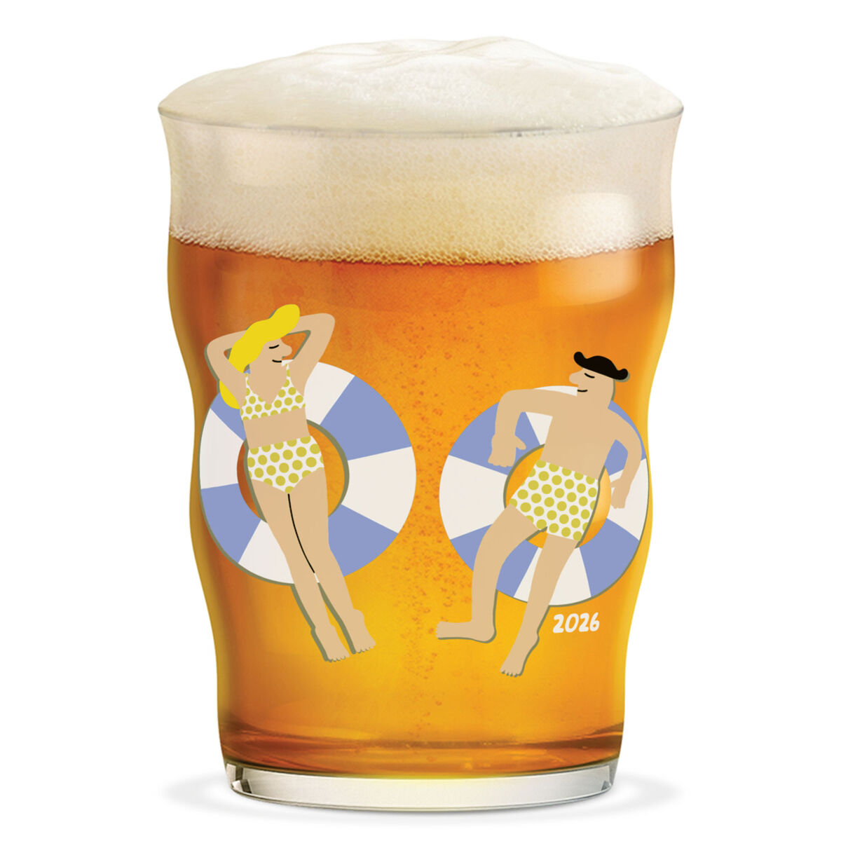Mikkeller 2026 Pint ölglas 40 cl