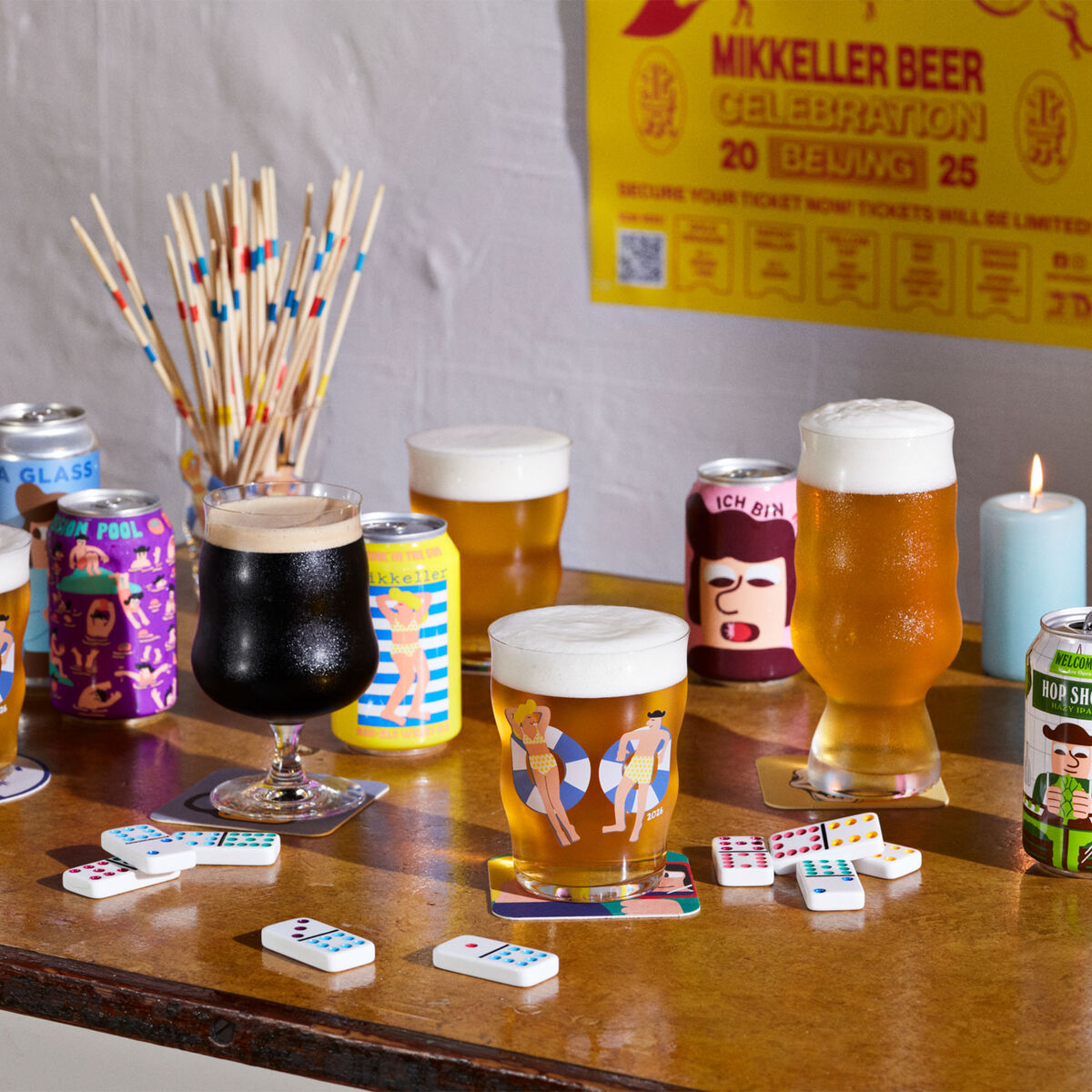 Mikkeller 2026 Pint ölglas 40 cl
