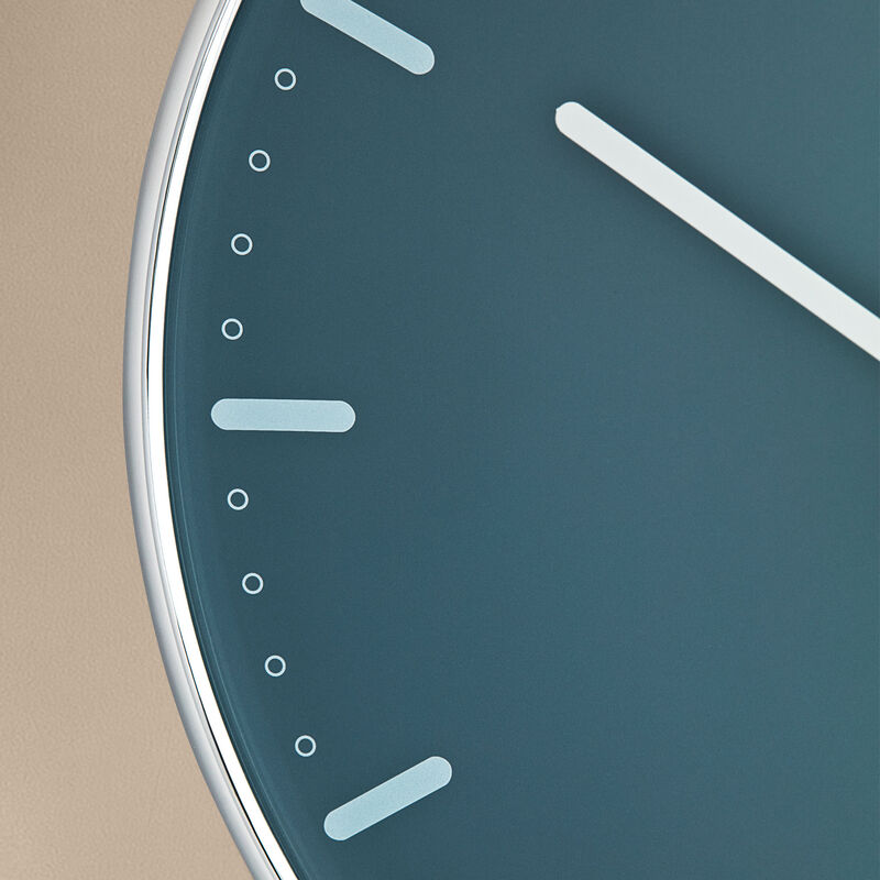 City Hall väggklocka 29 cm, blå