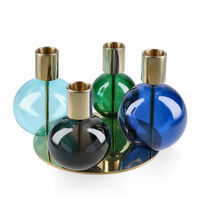 Bubble 4-armet lysestage 17,5 cm