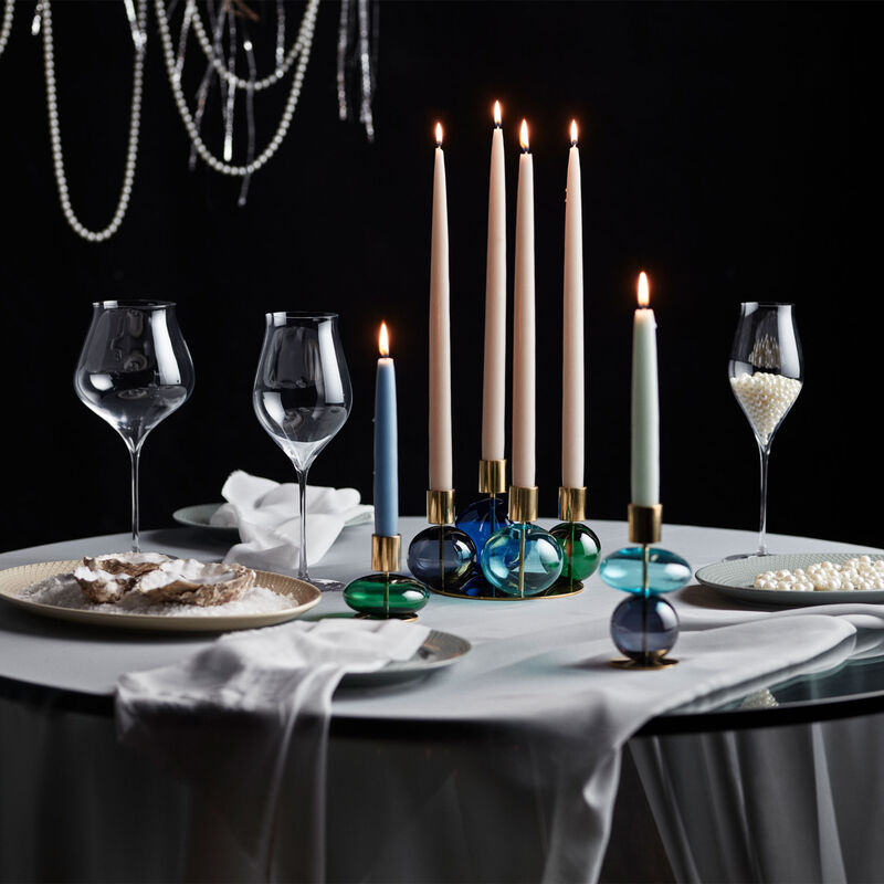 Bubble 4-armet lysestage 17,5 cm