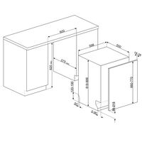 STL7252C integrerad diskmaskin 60 cm