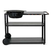 58WG Stegepladesæt til gas, sort