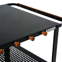 58WG Stegepladesæt til gas, sort