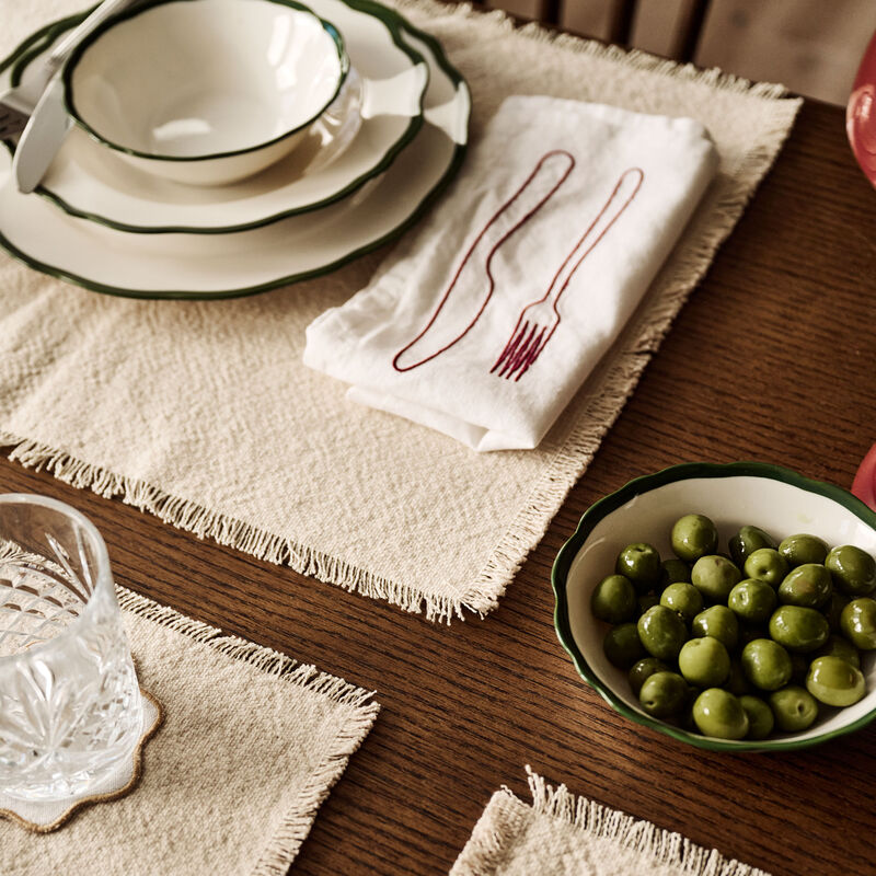 Fleur Skål 15 cm, mörkgrön 