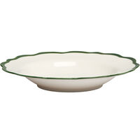 Fleur skål 23 cm, mørkegrønn