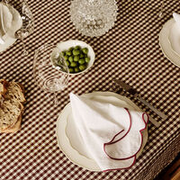 Fleur-jälkiruokalautanen 21 cm, hiekka