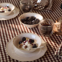 Fleur middagstallerken 28 cm, sand