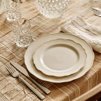 Fleur middagstallerken 28 cm, sand