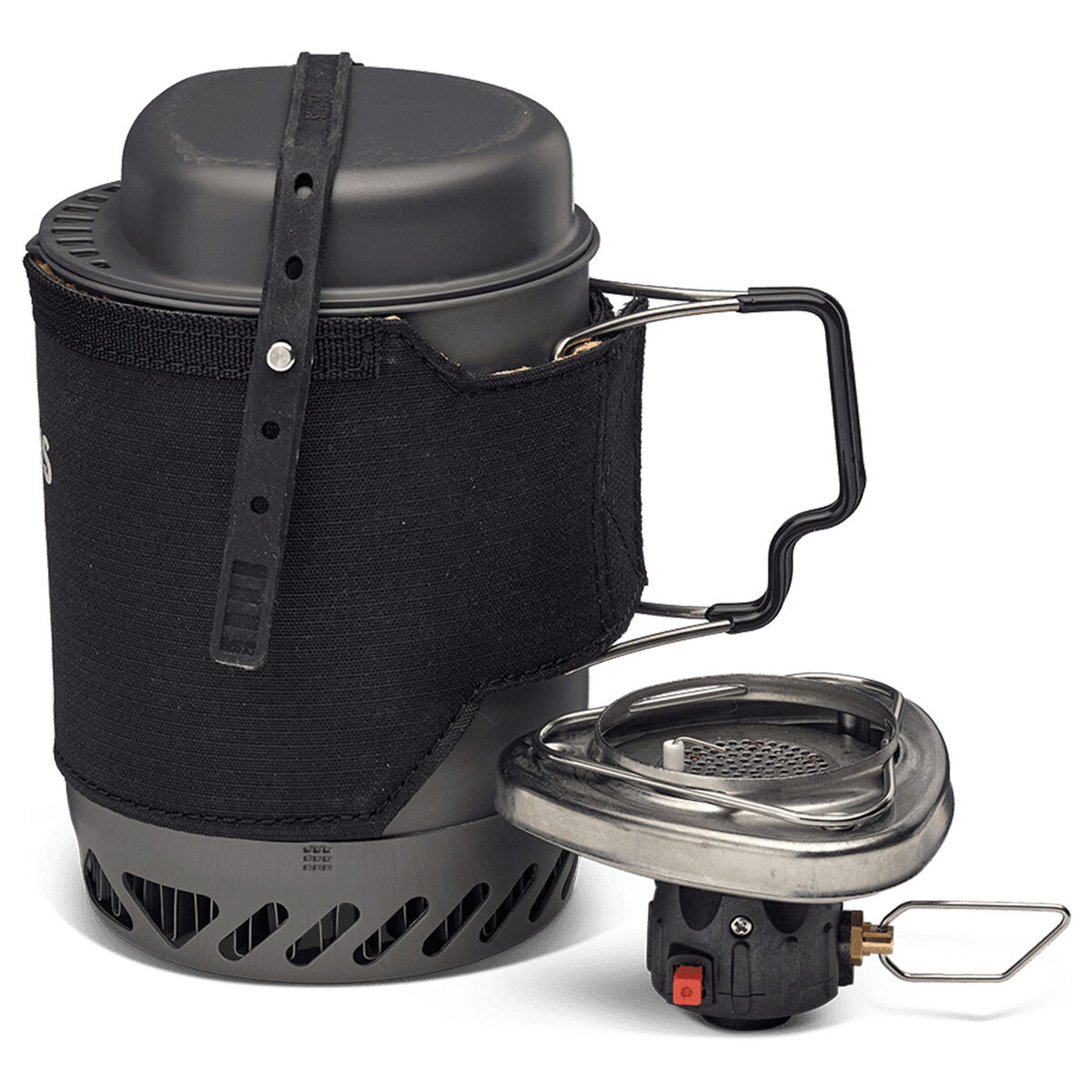 Lite XL gaskøkken 0,8 liter, sort