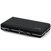 Moto campingkjøkken 2 brennere, svart