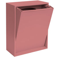 Recycling Box 12 liter, ash rose