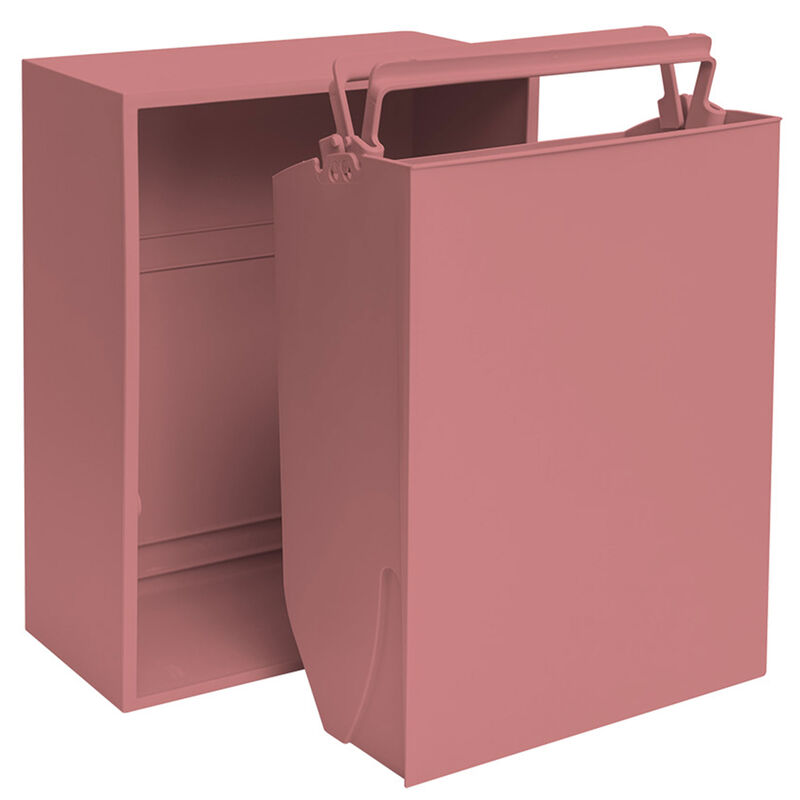 Recycling Box 12 liter, ash rose