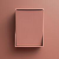 Recycling Box 12 liter, ash rose