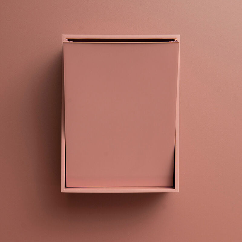 Recycling Box 12 liter, ash rose