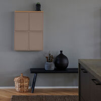 Recycling Box 12 liter, fungi brown