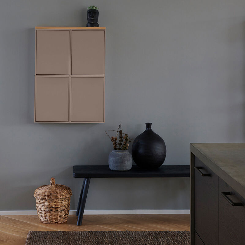 Recycling Box 12 liter, fungi brown