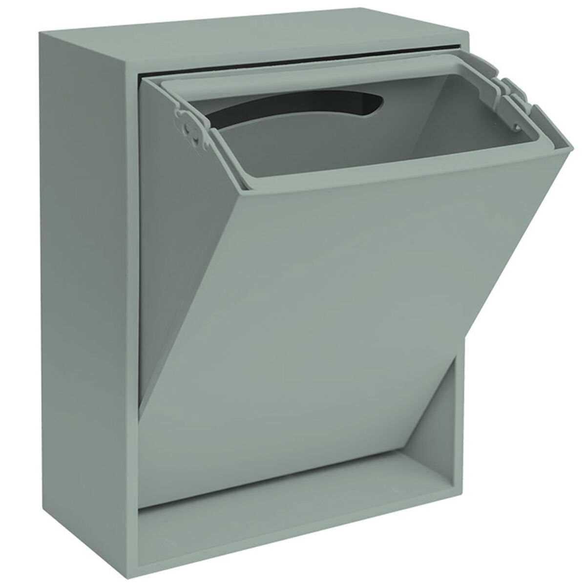 Recycling Box 12 liter, iron blue