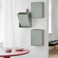 Recycling Box 12 liter, iron blue