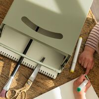 Recycling Box 12 liter, oak green