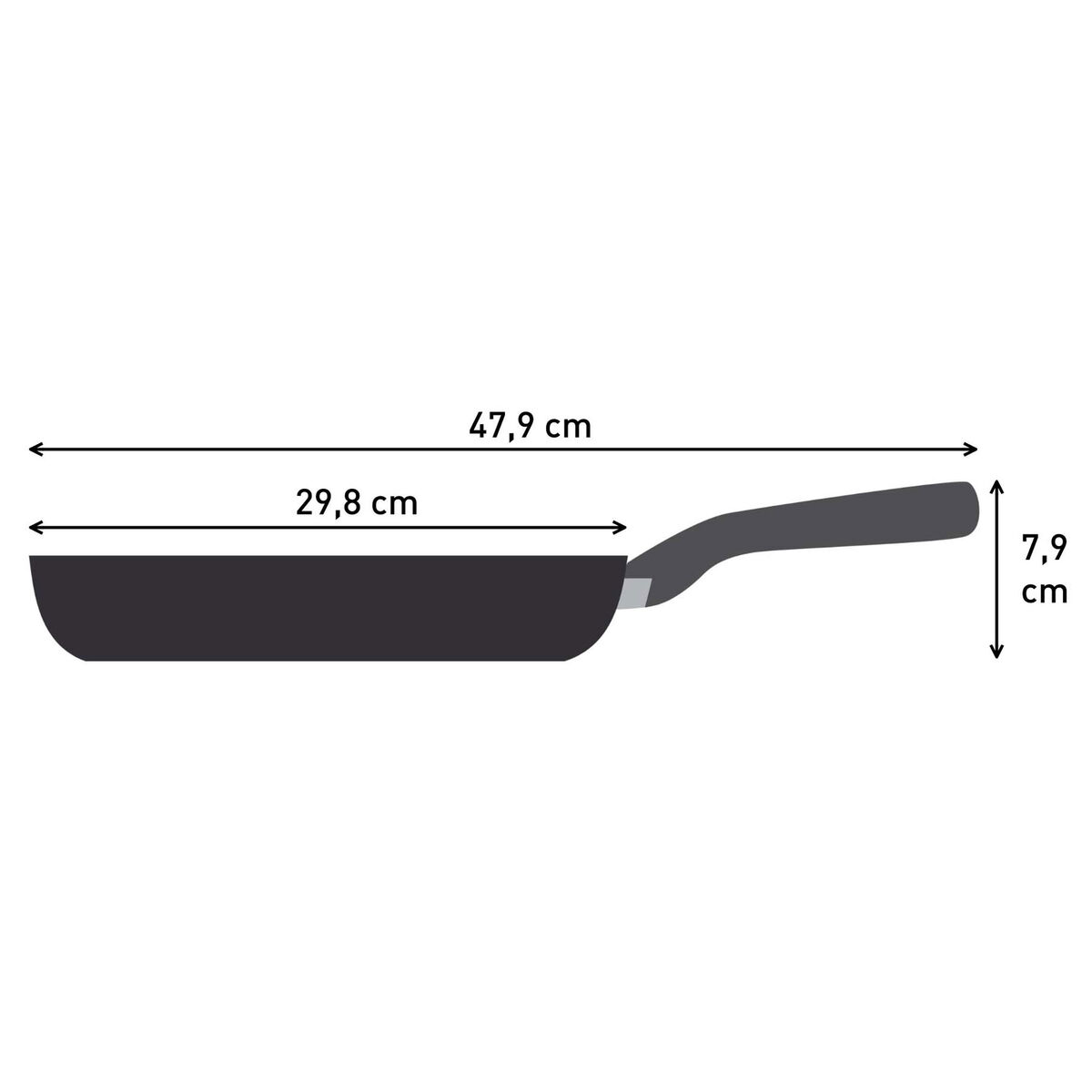 Experience Ceramic stekepanne 28 cm, svart