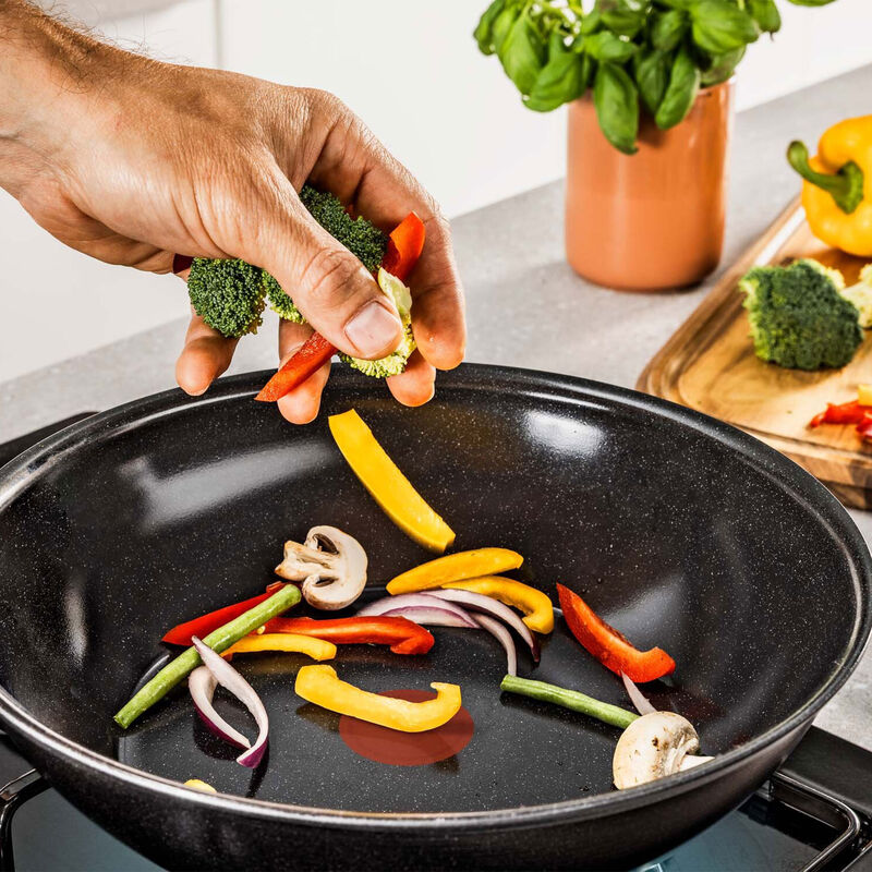 Experience Ceramic wokpanna 28 cm, svart