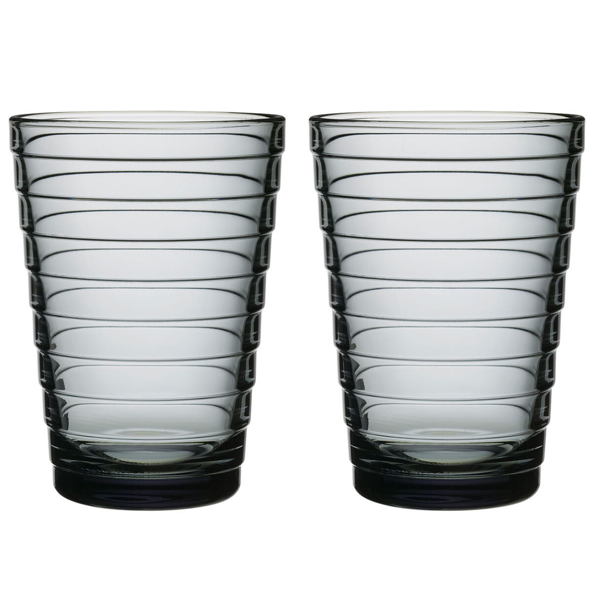 Aino Aalto juomalasi 33 cl, harmaa, 2 kpl