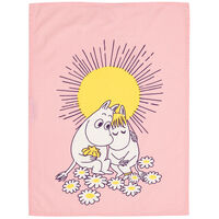 Förälskade kökshandduk 50 × 70 cm, rosa