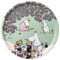 Omtanke serveringsbrett 35 cm, grønn